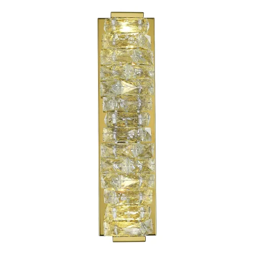 Бра LED Espira SL6010.201.15 ST-Luce прозрачный на 1 лампа, основание золотое в стиле современный  фото 3