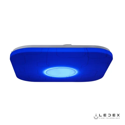 Светильник потолочный LED с пультом Cube Cube24W-Square iLedex белый на 1 лампу, основание белое в стиле современный хай-тек с пультом фото 5