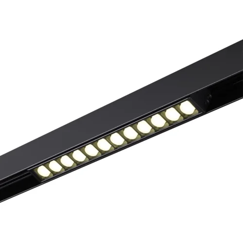 Трековый светильник LED для низковольтного шинопровода Flum 359488 Novotech чёрный для шинопроводов серии Flum чёрный фото 4