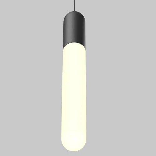 Светильник подвесной LED Mist P101PL-L500-12W3K-B Maytoni чёрный 1 лампа, основание чёрное в стиле современный хай-тек  фото 2