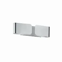Бра CLIP AP2 MINI CROMO IDEAL LUX хром на 2 лампы, основание хром в стиле современный 
