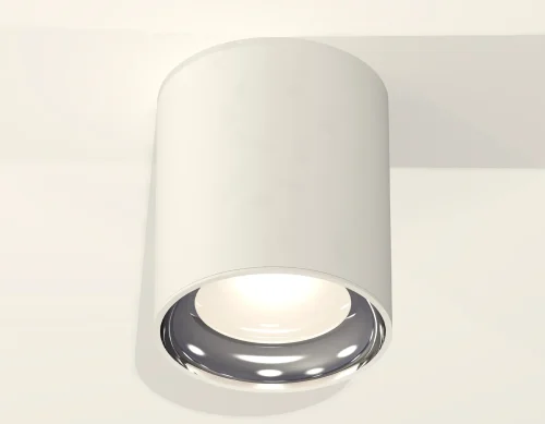 Светильник накладной Techno spot XS7421011 Ambrella light белый 1 лампа, основание белое в стиле хай-тек современный круглый фото 2