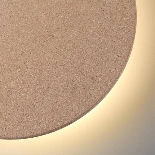 Бра LED Cork 7073/15WL Odeon Light бежевый на 1 лампу, основание бежевое в стиле современный кантри отражённый свет фото 6