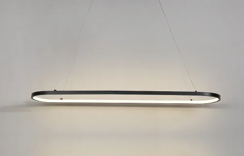 Светильник подвесной LED с пультом PROXIMO SP42W LED L1100 BLACK Crystal Lux чёрный 1 лампа, основание чёрное в стиле современный с пультом фото 3