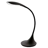 Настольная лампа LED DAMBERA 94673 Eglo чёрная 1 лампа, основание чёрное полимер в стиле 10080 