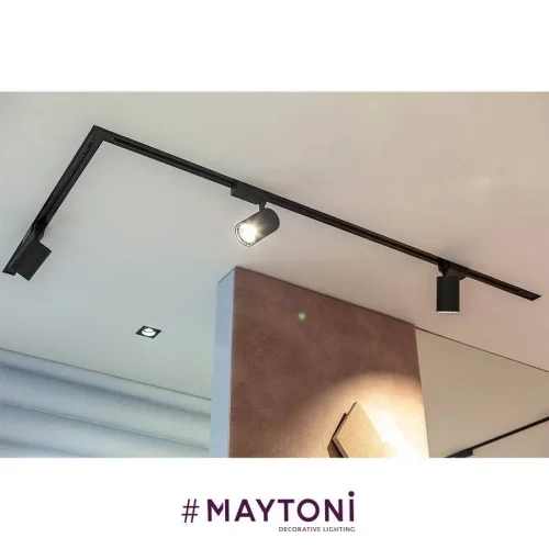Трековый светильник LED Track TR003-1-12W4K-B Maytoni чёрный для шинопроводов серии Track чёрный фото 7 Трековый светильник LED Track TR003-1-12W4K-B Maytoni чёрный для шинопроводов серии Track чёрный фото 7