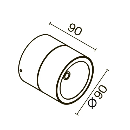 Накладной светильник уличный LED Spin O310CL-L7W3K Maytoni уличный IP54 белый на 1 лампу, плафон белый в стиле современный LED фото 10