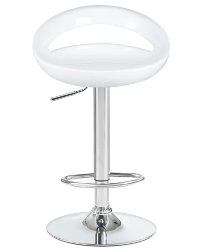 Стул барный набор 2 шт. SET-2 1010-LM DISCO, цвет сиденья белый, цвет основания хром Dobrin, /полимер, ножки/металл/хром, размеры - 790*1000***470*440 фото 7