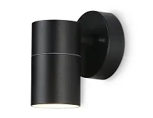 Настенный светильник ST3705 Ambrella light уличный IP54 чёрный 1 лампа, плафон чёрный в стиле хай-тек современный GU10