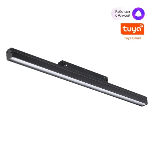 Трековый светильник LED для низковольтного шинопровода Flum 359486 Novotech чёрный для шинопроводов серии Flum чёрный