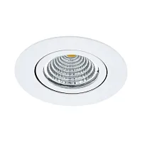 Светильник точечный LED Saliceto 98305 Eglo белый 1 лампа, основание белое в стиле современный 