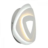 Бра LED Bacoli OML-07501-25 Omnilux белый 1 лампа, основание белое в стиле хай-тек 
