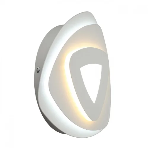 Бра LED Bacoli OML-07501-25 Omnilux белый на 1 лампа, основание белое в стиле хай-тек 
