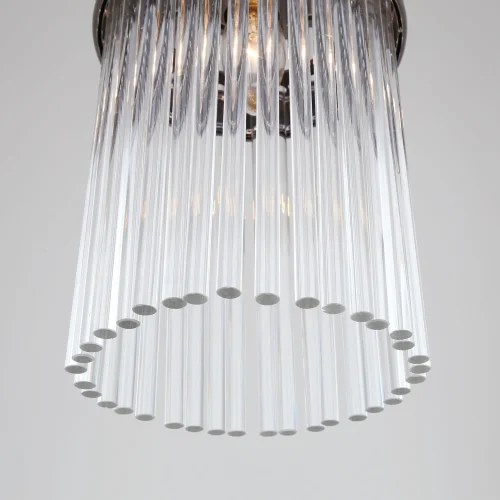 Светильник подвесной Turris 4201-1P Favourite прозрачный 1 лампа, основание никель в стиле классический  фото 6
