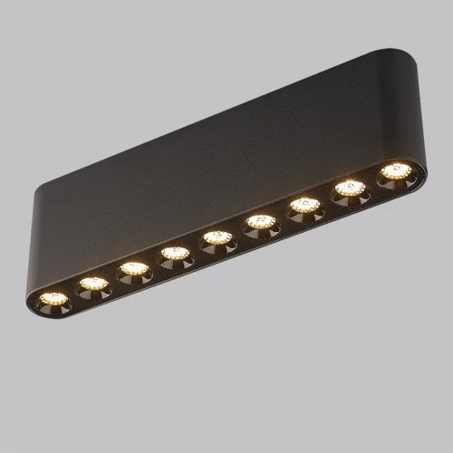 Светильник накладной LED Small 7092/21CL Odeon Light чёрный на 1 лампу, основание чёрное в стиле хай-тек минимализм фото 5