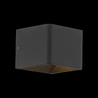 Бра LED SL455.041.01 ST-Luce чёрный на 1 лампу, основание чёрное в стиле хай-тек 