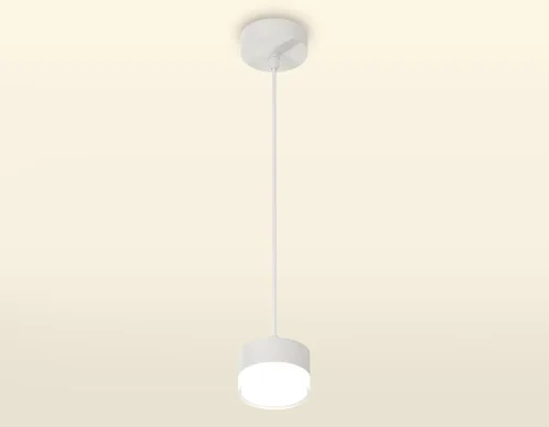 Светильник подвесной XP8110025 Ambrella light белый 1 лампа, основание белое в стиле хай-тек современный  фото 3