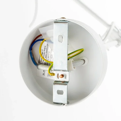 Светильник подвесной Viper 6640-NW Nowodvorski белый на 1 лампу, основание белое в стиле современный фото 5