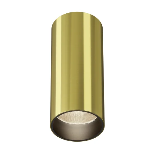 Светильник накладной Focus LED C056CL-L12W3K-W-BS Maytoni латунь на 1 лампу, основание латунь в стиле современный 