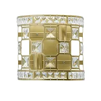 Бра Монарх 121021402 MW-Light золотой 2 лампы, основание золотое в стиле классический 