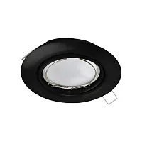 Светильник точечный Peneto 900751 Eglo чёрный 1 лампа, основание чёрное в стиле лофт современный 
