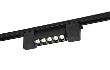 Трековый светильник магнитный LED CLT 0.31 010 6W BL T4000K Crystal Lux чёрный для шинопроводов серии CLT 0.31