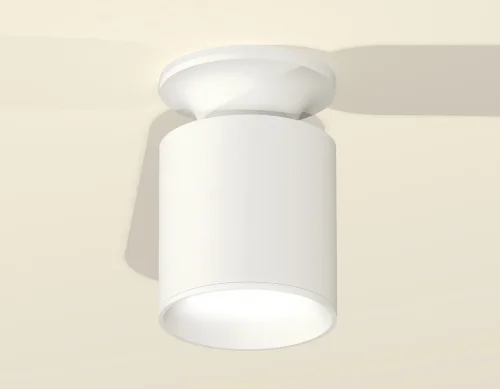 Светильник накладной Techno spot XS6301100 Ambrella light белый 1 лампа, основание белое в стиле современный круглый фото 3