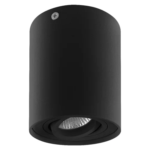 Светильник накладной Binoco 052017 Lightstar чёрный 1 лампа, основание чёрное в стиле модерн круглый