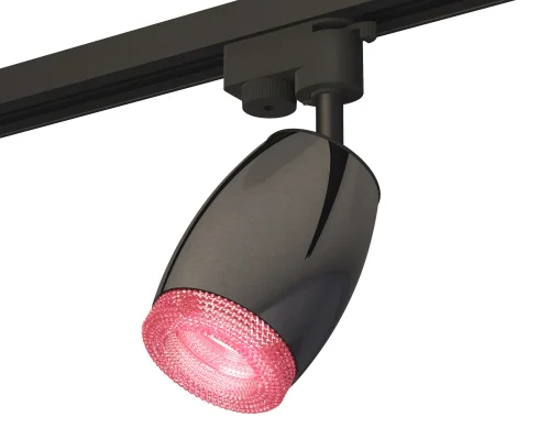 Трековый светильник Track System XT1123006 Ambrella light розовый чёрный для шинопроводов серии Track System чёрный