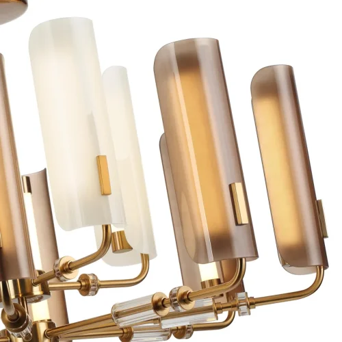 Люстра подвесная Lion 5467/60L Odeon Light белая коричневая на 1 лампу, основание античное бронза в стиле современный эклектика арт-деко фото 7 Люстра подвесная Lion 5467/60L Odeon Light белая коричневая на 1 лампу, основание античное бронза в стиле современный эклектика арт-деко фото 7