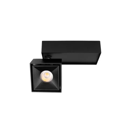 Светильник накладной LED Knof 10324/B Black LOFT IT чёрный 1 лампа, основание чёрное в стиле современный хай-тек прямоугольный фото 3