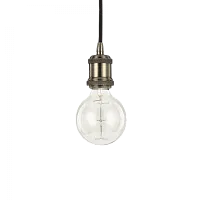 Светильник подвесной FRIDA SP1 BRUNITO Ideal Lux без плафона 1 лампа, основание бронзовое в стиле современный 