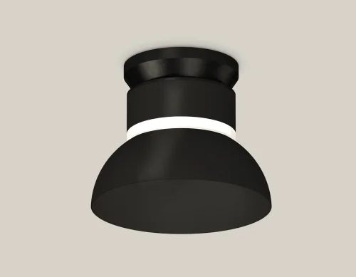 Светильник накладной XS8102051 Ambrella light чёрный 1 лампа, основание чёрное в стиле современный хай-тек круглый фото 3