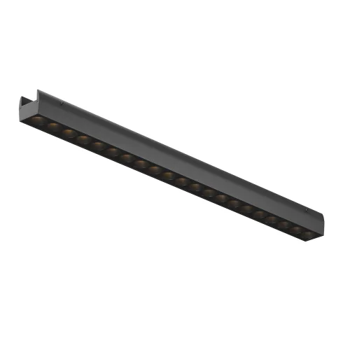 Трековый светильник LED Magnetic track system Elasity TR162-1-18W3K-M-B Maytoni чёрный для шинопроводов серии Magnetic track system Elasity чёрный