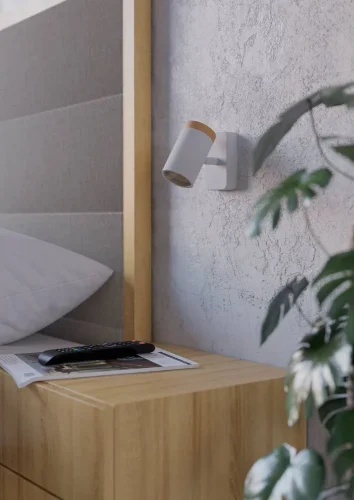 Бра Consuma 300003 Eglo белый на 1 лампу, основание белое в стиле современный фото 6 Бра Consuma 300003 Eglo белый на 1 лампу, основание белое в стиле современный фото 6