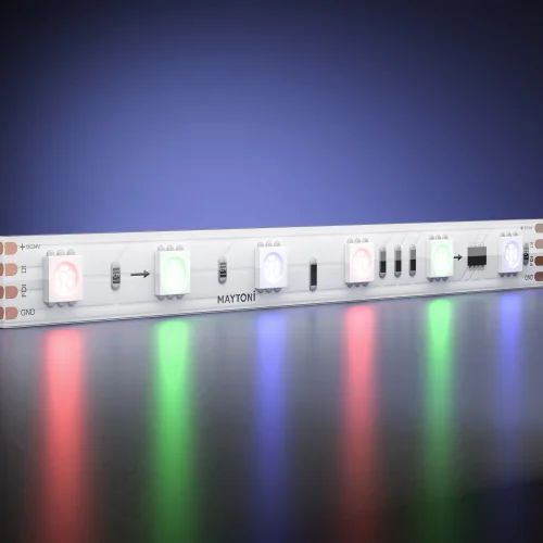 Светодиодная лента 24В 5050 14,4Вт/м RGB 5м IP 67 201248 Maytoni цвет LED K, световой поток Lm фото 3
