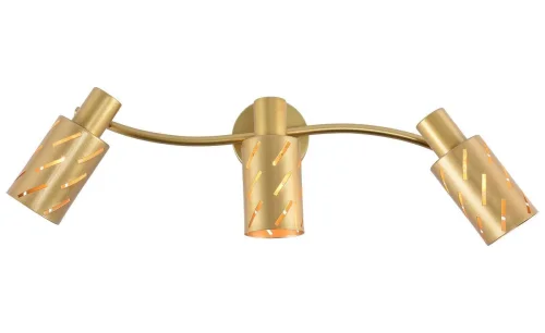 Бра Vega 666/3P Escada золотой на 3 лампы, основание золотое в стиле современный  фото 3