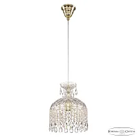 Светильник подвесной 14781P/22 G Bohemia Ivele Crystal прозрачный 1 лампа, основание золотое в стиле классический sp