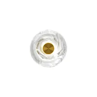 Бра LED Sparkle MOD343WL-L5BS3K Maytoni прозрачный на 1 лампу, основание латунь в стиле современный хай-тек 