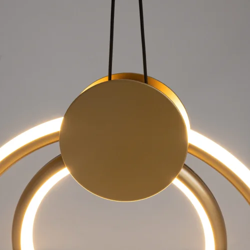 Светильник подвесной LED Link MOD357PL-L14BS3K Maytoni латунь на 1 лампу, основание латунь в стиле современный минимализм арт-деко фото 13