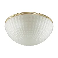 Светильник потолочный Malaga 4936/4C Odeon Light белый 4 лампы, основание золотое в стиле классический 