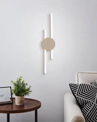 Бра LED Venticello 902126 Eglo бежевый на 1 лампу, основание бежевое в стиле современный хай-тек фото 2 Бра LED Venticello 902126 Eglo бежевый на 1 лампу, основание бежевое в стиле современный хай-тек фото 2