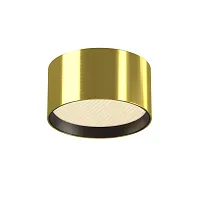 Светильник накладной LED Glare C091CL-12W3K-BS Maytoni латунь на 1 лампу, основание латунь в стиле современный 