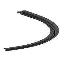 Радиусный угол для встраиваемого шинопровода Супер5 (Super5) ST066.409.03 ST-Luce чёрный в стиле для светильников серии Супер5 (Super5) магнитный