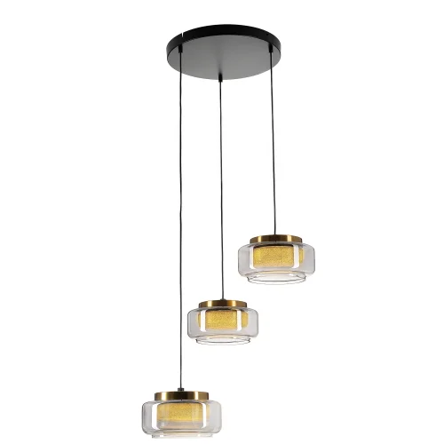 Светильник подвесной LED Signature CL247012 Citilux дымчатый на 1 лампу, основание чёрное в стиле современный каскад фото 2 Светильник подвесной LED Signature CL247012 Citilux дымчатый на 1 лампу, основание чёрное в стиле современный каскад фото 2