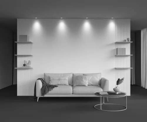 Светильник точечный LED Round DL058-12W4K-TRS-W Maytoni белый на 1 лампу, основание белое в стиле современный для затирки фото 9