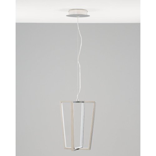 Светильник подвесной LED Grape V10352-PL Moderli хром 1 лампа, основание хром в стиле хай-тек  фото 3