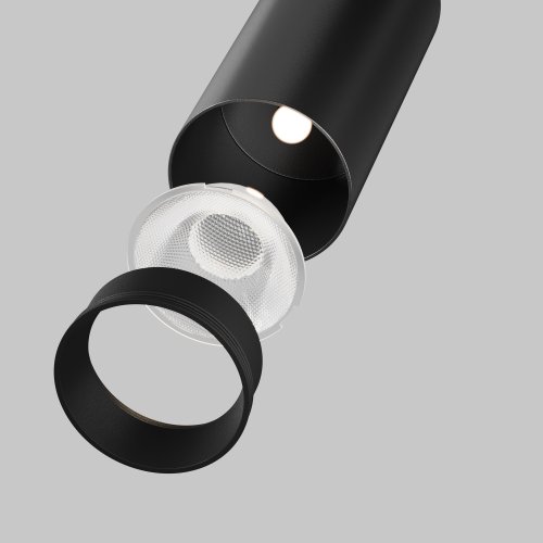 Светильник накладной LED Focus Led C055CL-L12W3K-SS-B Maytoni чёрный на 1 лампу, основание чёрное в стиле современный хай-тек трубочки фото 3 Светильник накладной LED Focus Led C055CL-L12W3K-SS-B Maytoni чёрный на 1 лампу, основание чёрное в стиле современный хай-тек трубочки фото 3