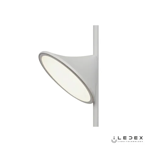 Торшер LED Syzygy F010230 WH iLedex  белый 1 лампа, основание белое в стиле современный хай-тек
 фото 2