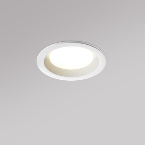 Светильник точечный LED Fluo 359842 Novotech белый на 1 лампу, основание белое в стиле хай-тек круглый фото 6